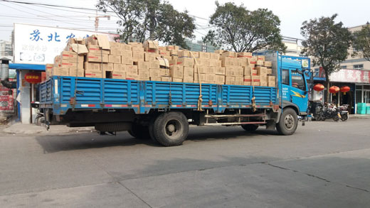 偉博物流貨運卡車